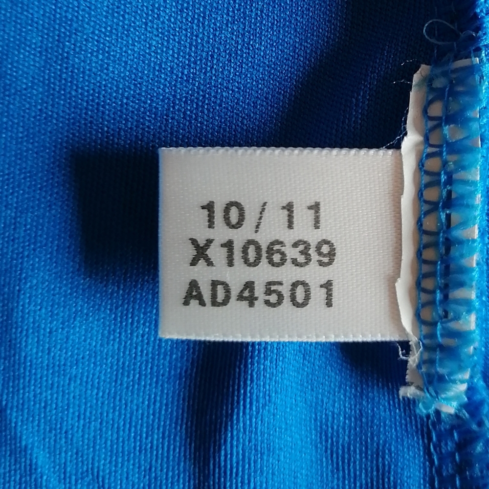 Reebok Athletic Two-Tone Blue Raceback Tank Top - Picture 8 of 14